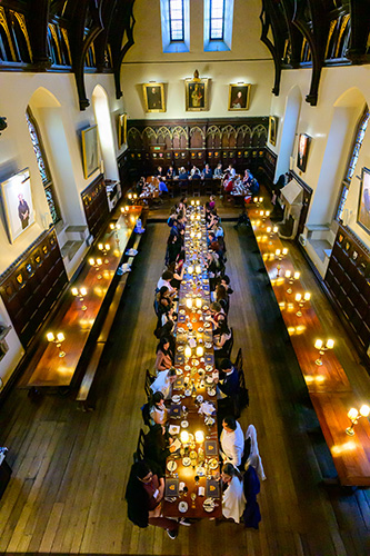 Oxford dining hall